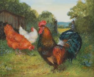 ARNOLD Phyllis,FINE FEATHERS IN THE MEADOW,Ross's Auctioneers and values IE 2024-04-17