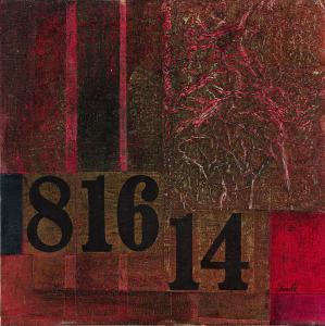 ARNOLD Ralph Moffett 1928-2006,Collage by the Numbers, 81614,1966,Swann Galleries US 2023-10-19