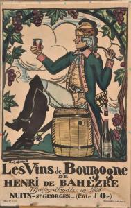 ARNOUX Guy 1886-1951,Les vins de Bourgogne de Henri de Bahèzre Nuits-St,Conan-Auclair FR 2022-11-08