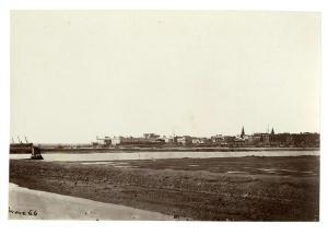 ARNOUX Hippolyte 1859-1888,Panorama de Suez,1866,Tajan FR 2011-10-21