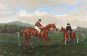 Arnull Geo 1849-1894,Longchamp, jockey,1888,Daguerre FR 2014-08-30