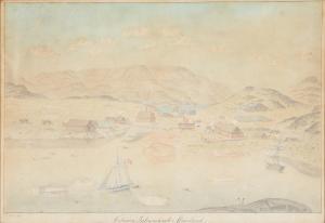 AROE Jacob 1803-1870,Colonien Julianehaab i Grönland,Bruun Rasmussen DK 2022-07-04
