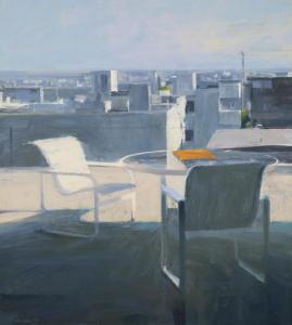 Aronson Ben 1958,Roof Deck: Morning,1997,O'Gallerie US 2023-01-16