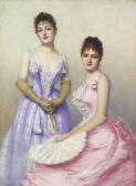 ARONSON DANZIG Marta 1800-1800,The debutantes,1889,Christie's GB 2008-01-24
