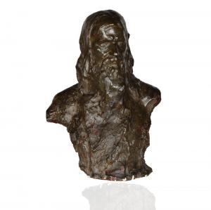 ARONSON Naum Lvovich 1872-1943,Bust of Rasputin,Shapiro Auctions US 2024-01-27