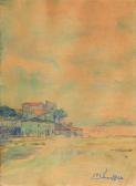 ARSEVEN CELAL ESAD 1876-1971,Landscape,1928,Alif Art TR 2016-06-05