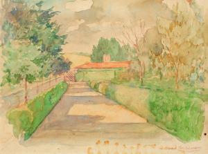 ARSEVEN CELAL ESAD 1876-1971,Landscape,Alif Art TR 2016-06-05