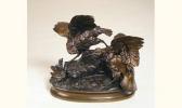 ARSON Alphonse Alexandre 1822-1882,deux oiseaux au nid,De Vuyst BE 2006-03-11