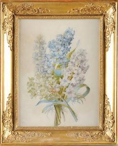 ARSON Olympe 1814,Bouquet de jacinthe,Osenat FR 2013-05-26