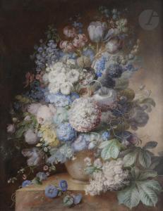 ARSON Olympe 1814,Vase de fleurs sur un entablement,1842,Ader FR 2021-06-11