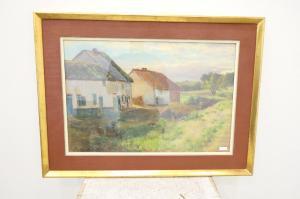 ART Berthe 1857-1934,Vue de ferme,Rops BE 2021-07-24