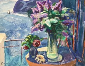 Artamonov Vladimir Alekseevic,Still Life with Flowers in a Glass Jug,1976,John Nicholson 2019-10-30