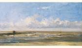 ARTAN DE SAINT MARTIN Louis 1837-1890,marine met golfbreker,De Vuyst BE 2006-03-11