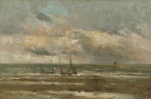 ARTAN DE SAINT MARTIN Louis 1837-1890,Seascape,De Vuyst BE 2023-10-21