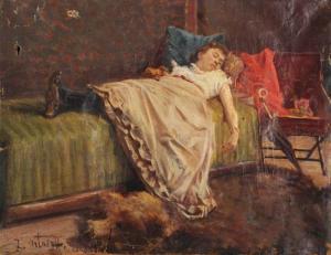 ARTASOFF,Jeune femme endormie,1905,Desbenoit-Fierfort & Associes FR 2014-02-10