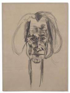 ARTAUD Antonin 1896-1948,Autoportrait,1947,Christie's GB 2021-10-21