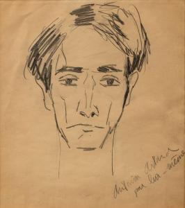 ARTAUD Antonin 1896-1948,Autoportrait,1925,Binoche et Giquello FR 2023-02-03