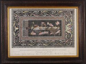 ARTAUD François 1767-1838,Mosaique decouverte a Lyon representant de J,1806,Wilkinson's Auctioneers 2015-09-27
