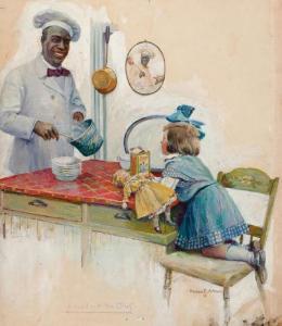 ARTHURS SUSAN E 1900-1900,A Visit With Chef, Cream of Wheat Advertisement,1911,Heritage 2012-10-13