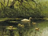 ARTZ Constant David L. 1870-1951,Mother duck and her ducklings,Christie's GB 2008-02-26