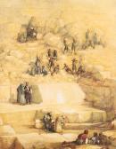 ARUNDALE Francis Vyvyan Jago 1807-1853,Excavation and discovery of the casing stones o,1837,Bonhams 2009-09-16