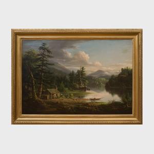 ARY Henry 1802-1859,A Camp in the Catskills,1853,Stair Galleries US 2019-04-27