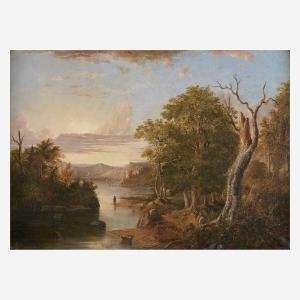 ARY Henry 1802-1859,Extensive Landscape Along the Hudson River with a ,Freeman US 2021-06-06