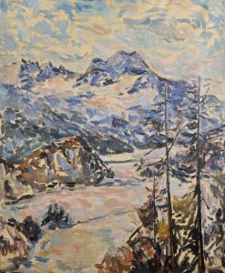 ASCHAN Marit Guinness 1919-2004,A Mountainous Landscape,John Nicholson GB 2019-10-02