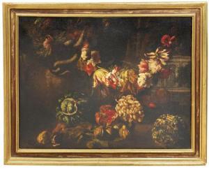 ASCIONE Aniello 1680-1708,Natura morta con festoni di fiori e frutti,Meeting Art IT 2020-11-07