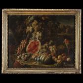 ASCIONE Aniello 1680-1708,Natura viva con mele, anguria, uva, fichi, pesch,Il Ponte Casa D'aste Srl 2019-10-22