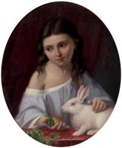 ASETONI,Petite fille au lapin,1864,Baron Ribeyre & Associés FR 2012-12-10