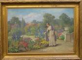 ASHBURNER William F 1900-1932,Picking flowers,Rosebery's GB 2011-02-05