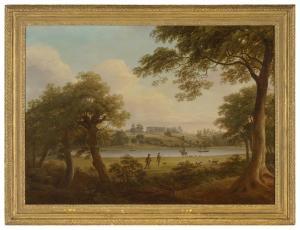 ASHFORD William 1746-1824,Sportsmen in a wooded river landscape, a country h,Christie's 2023-05-25