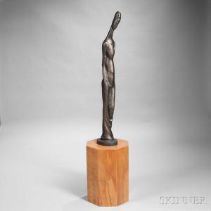 ashkenazi aaron 1912-1993,Standing Figure,Skinner US 2017-01-27