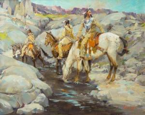 ashmead hal 1932,Pausing at the Stream,Hindman US 2017-05-06