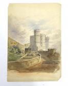 ASHTON Henry,A view of King Edward III's tower, Windsor, from t,1850,Claydon Auctioneers 2022-12-30