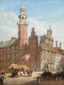 ASHTON Henry 1801-1872,La Haye, l'ancien Hotel de Ville,1838,Mercier & Cie FR 2017-10-15