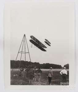 Ashton Horace,Photograph of the Wright brothers at Kitty Hawk,Pook & Pook US 2017-10-09