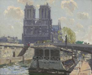 ASHTON Will 1881-1963,Notre Dame, Paris,Leonard Joel AU 2023-10-24