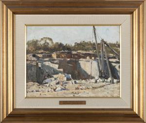 ASHTON Will 1881-1963,Quarry, Adelaide Hills,1920,Bonhams GB 2023-11-13