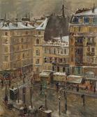 ASHTON William Percy, Bill 1925,Boulevard Montparnasse, Paris,1925,Deutscher and Hackett 2008-04-16