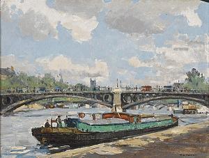 ASHTON William Percy, Bill 1925,Le Pont d'Arles,Menzies Art Brands AU 2008-09-24