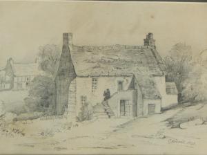 ASHWELL C,Cottage, Bridge,1848,Golding Young & Mawer GB 2016-04-27
