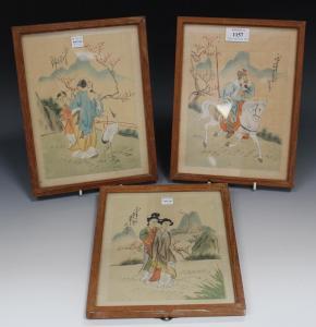 ASIAN SCHOOL,a figural scene,Tooveys Auction GB 2017-06-15
