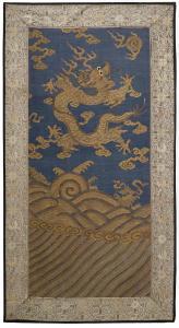 ASIAN SCHOOL,A kesi-woven silk dragon robe,Bonhams GB 2017-03-21