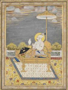 ASIAN SCHOOL,A SEATED PORTRAIT OF THE EMPEROR MUHAMMAD SHAH,Christie's GB 2016-04-22