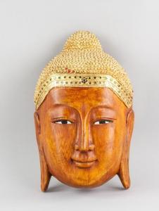 ASIAN SCHOOL,Buddha mask,888auctions CA 2018-03-15