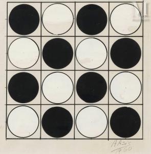 ASIS Antonio 1932-2019,Composition,1960,Millon & Associés FR 2025-03-28