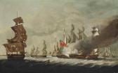 ASKEW John 1790-1810,H.M. frigate Arethusa inflicting the final blows o,1805,Christie's 2016-07-07