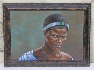 Askew Julie G.,African woman portrait,Warren & Wignall GB 2017-06-28